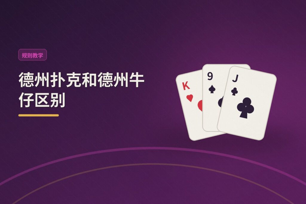 德州扑克和德州牛仔区别 - 德州扑克和德州牛仔区别:玩法、策略与风险完全解析