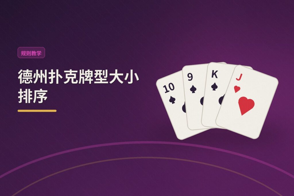 德州扑克牌型大小排序 - 德州扑克牌型大小排序:从高牌到皇家同花顺的完整解析