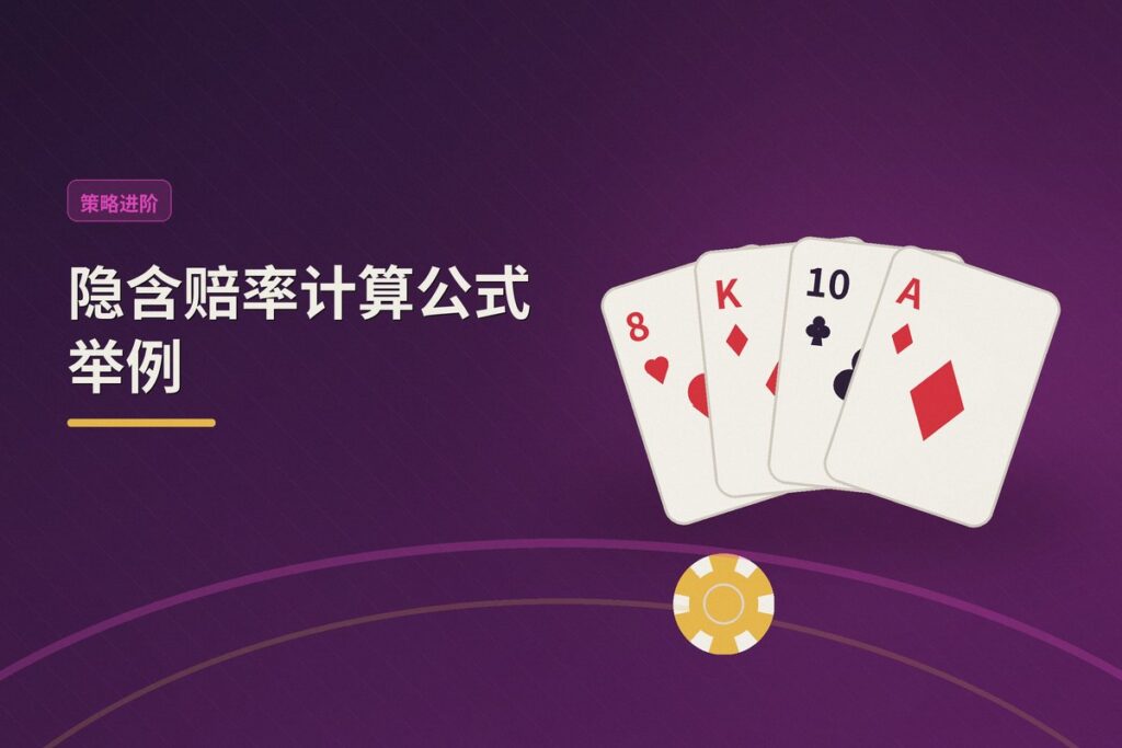 隐含赔率计算公式举例 - 隐含赔率计算公式举例:三步评估听牌跟注的长期价值