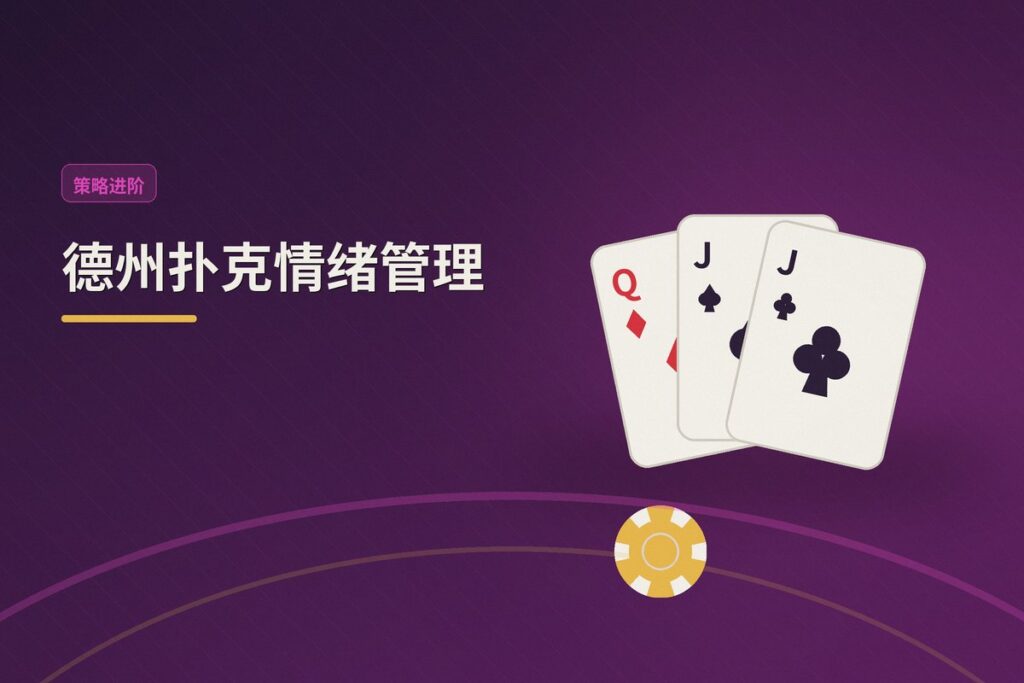 情绪管理Tilt control技巧 - 德州扑克情绪管理：Tilt Control技巧助你摆脱上头陷阱